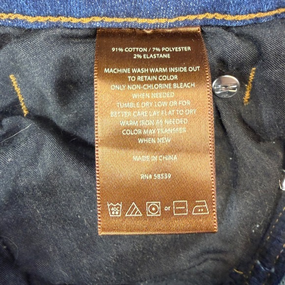 KUT from the Kloth Toothpick Skinny Jeans Women's Size 18W Blue Denim Pants - Picture 4 of 7